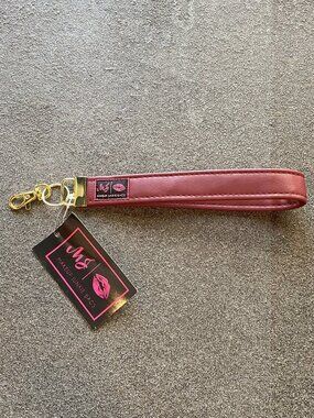 Makeup Junkie Game Day Wrist Strap - Maroon